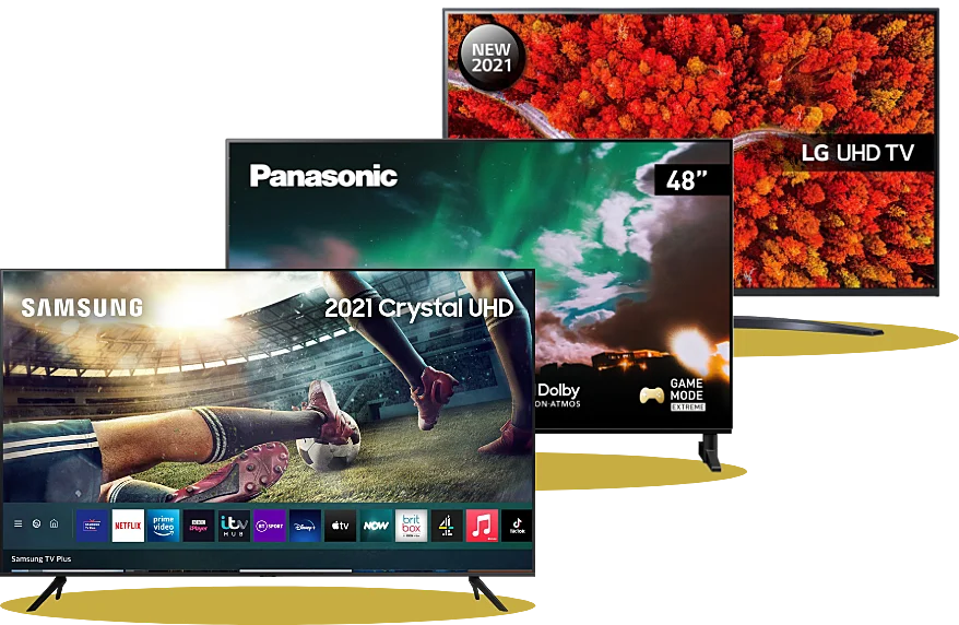 Collection of TVs